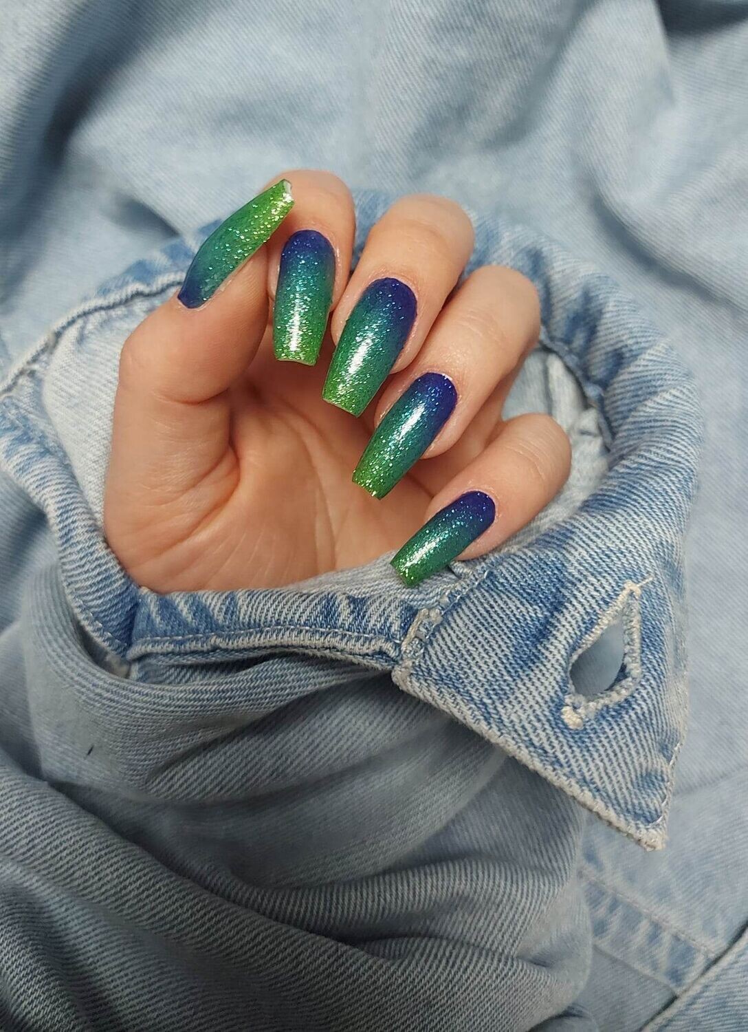 Electric, 22er-Premium Nagelfolie Magic Nail Wraps