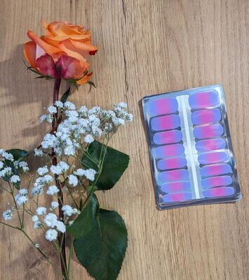 Violet Sunset, 16er-Nagelfolie Violet Sunset, 16er-Nagelfolie
