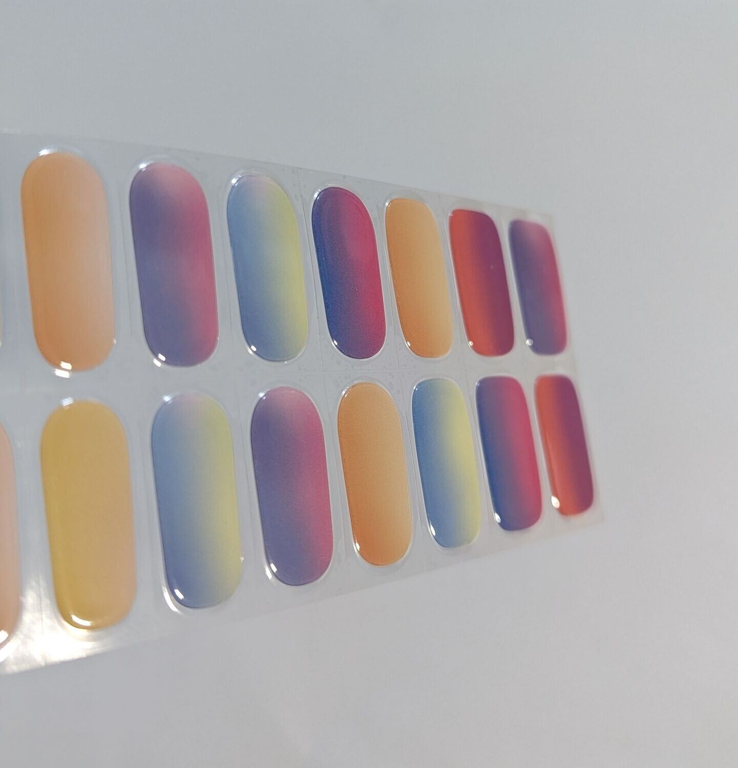 Rainbow, UV-Gel-Folie, 20er-Nagelfolie