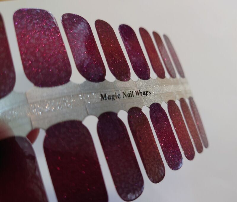Berry Sunset, 16er-Nagelfolie Berry Sunset, 16er-Nagelfolie