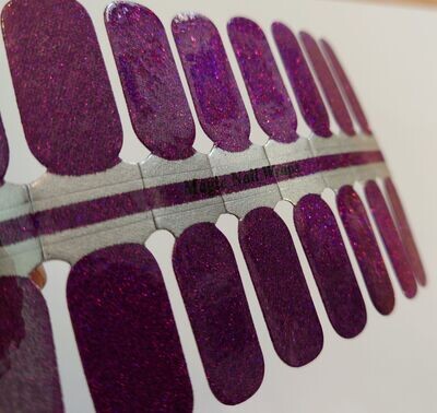 Fancy Fuchsia, 16er-Nagelfolie Fancy Fuchsia, 16er-Nagelfolie