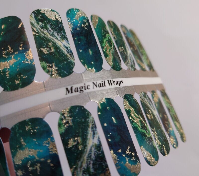 The Emerald Forest, 16er-Nagelfolie The Emerald Forest, 16er-Nagelfolie