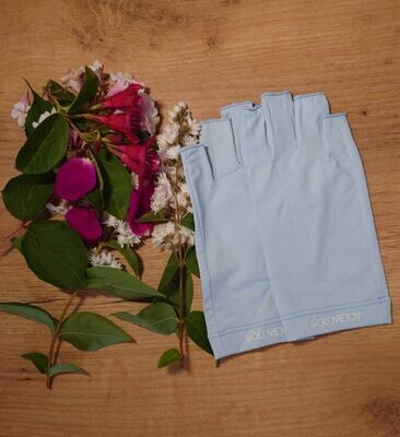 Magic UV-Protection Gloves Baby Blue, 1 Paar Handschuhe