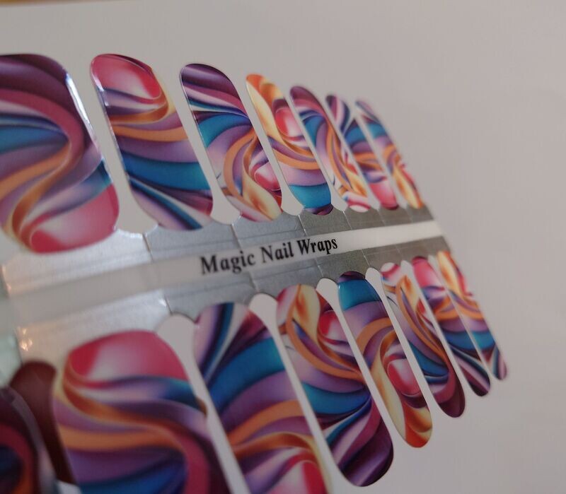 Icecream, 16er-Nagelfolie Icecream, 16er-Nagelfolie