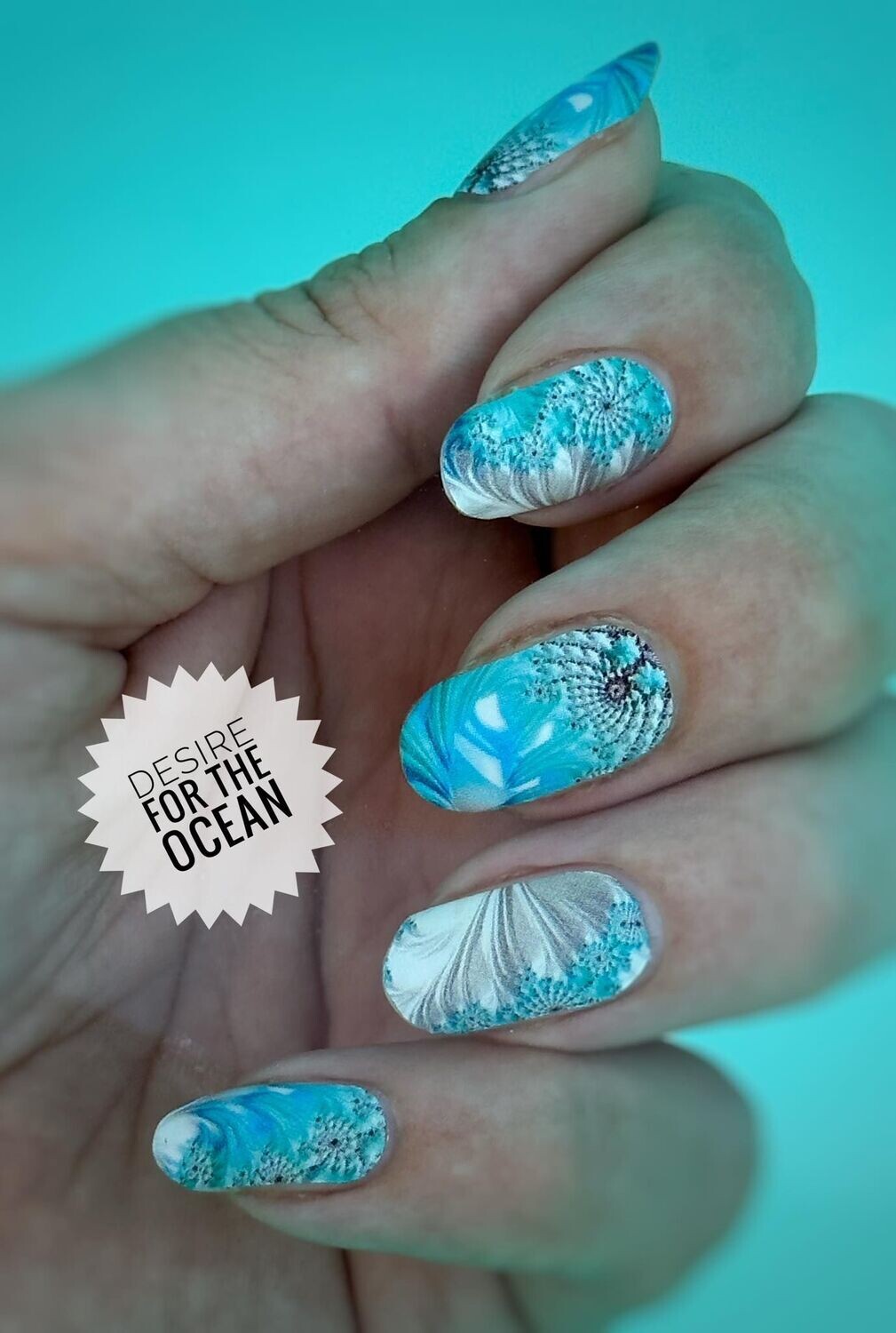 Desire for the Ocean, 16er-Nagelfolie