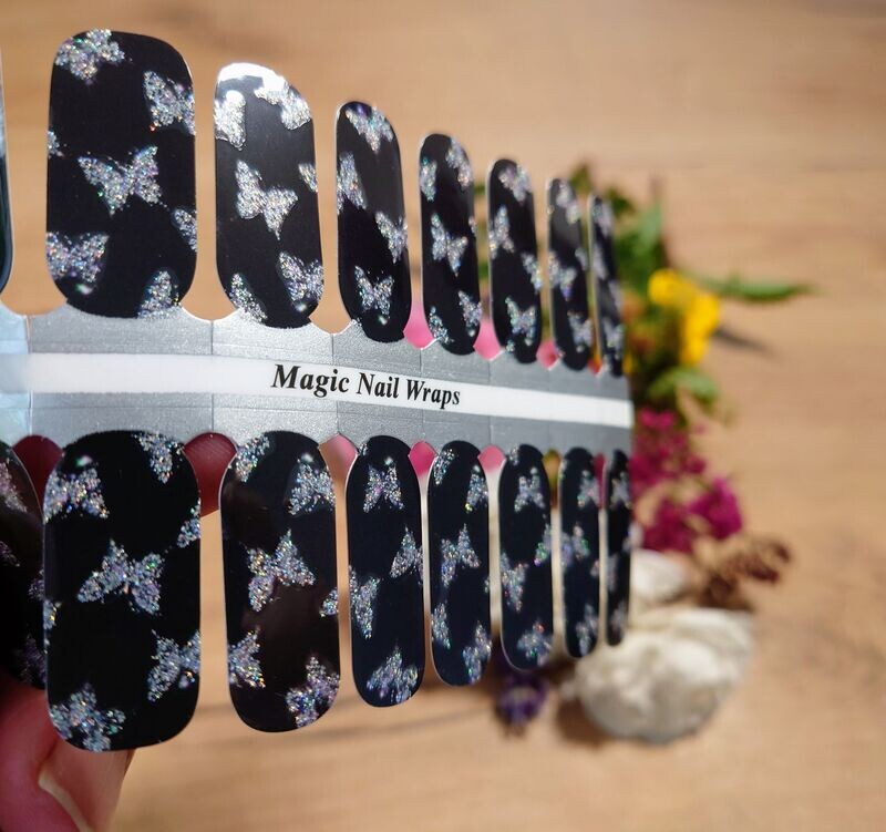 Papillon, 16er-Nagelfolie Papillon, 16er-Nagelfolie