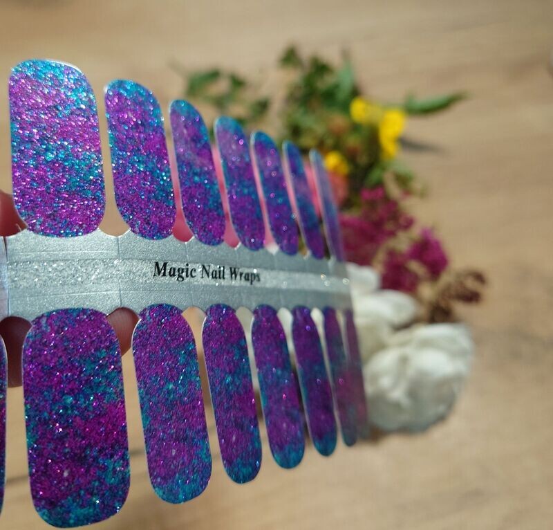 Glitter Bomb, 16er-Nagelfolie Glitter Bomb, 16er-Nagelfolie