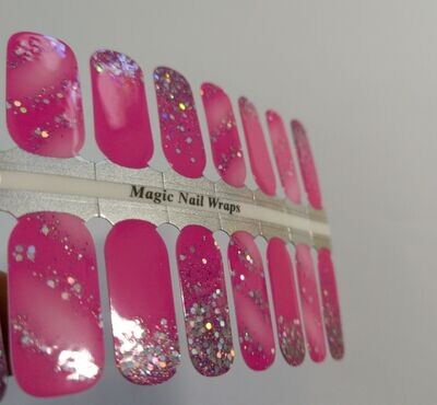 Beautiful Helen Hot in Pink 2.0, 16er-Nagelfolie Beautiful Helen Hot in Pink 2.0, 16er-Nagelfolie