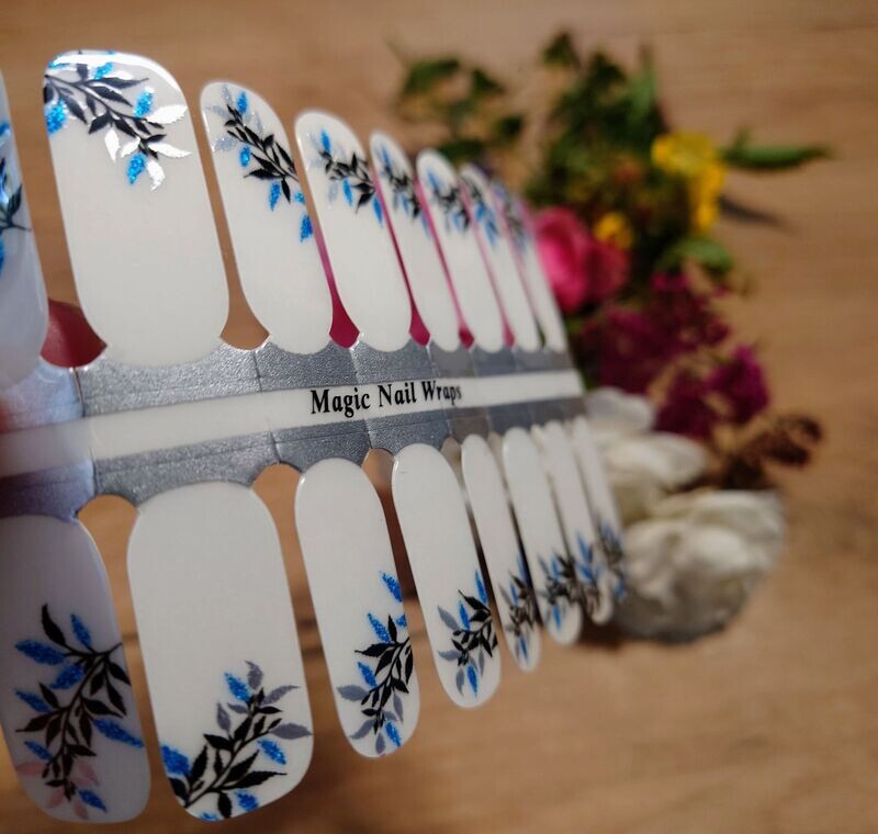 Leaves for you, Overlay, 16er-Nagelfolie Leaves for you, Overlay, 16er-Nagelfolie