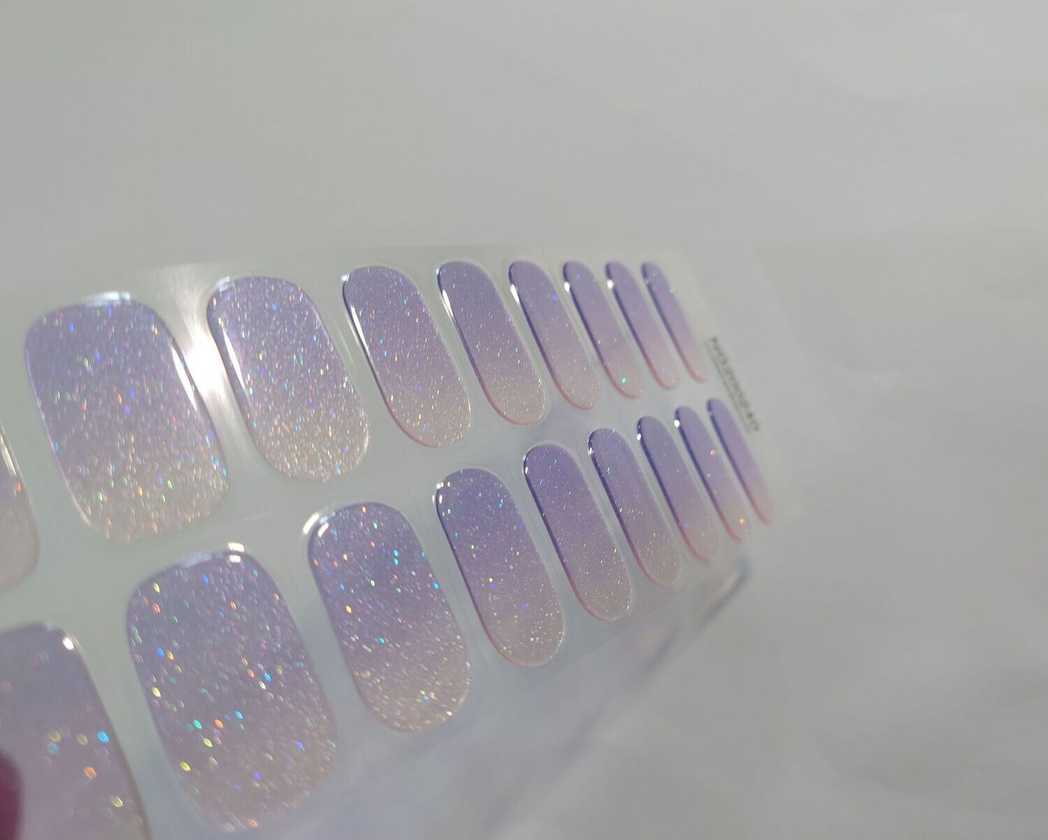 Candy Galaxy, semitransparente UV-Gel-Folie , 20er-Nagelfolie Magic Nail Wraps NG200240
