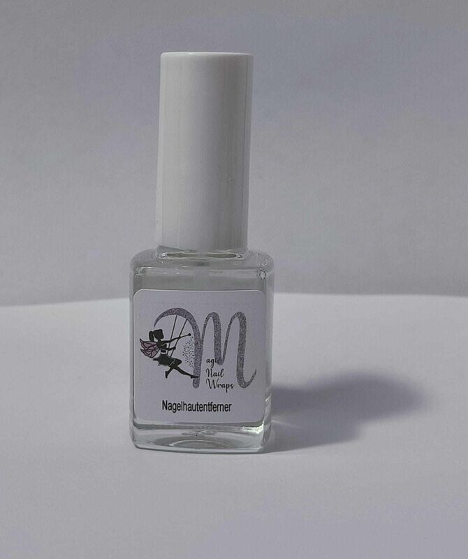 Magic Nail Wraps Pflegender Nagelhautentferner mit Biotin, Flasche mit 11 ml, 1 Stück Versand weiterhin nur innerhalb Deutschlands möglich! Magic Nail Wraps Pflegender Nagelhautentferner mit Biotin, Flasche mit 11 ml, 1 Stück Versand weiterhin nur innerhalb Deutschlands möglich!