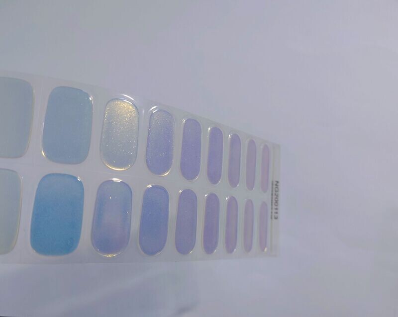 Dazzling Glam Princess, sehr semitransparente UV-Gel-Folie , 20er-Nagelfolie Magic Nail Wraps NG200113 Dazzling Glam Princess, sehr semitransparente UV-Gel-Folie , 20er-Nagelfolie Magic Nail Wraps NG200113