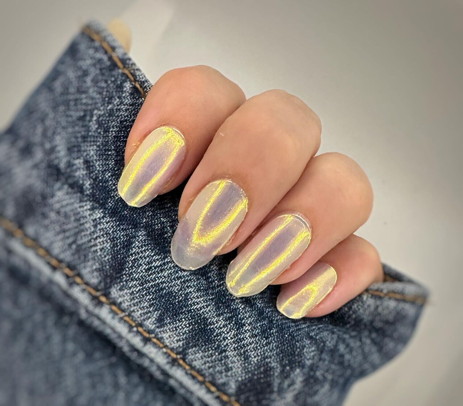 Dazzling Glam Princess, sehr semitransparente UV-Gel-Folie , 20er-Nagelfolie Magic Nail Wraps NG200113