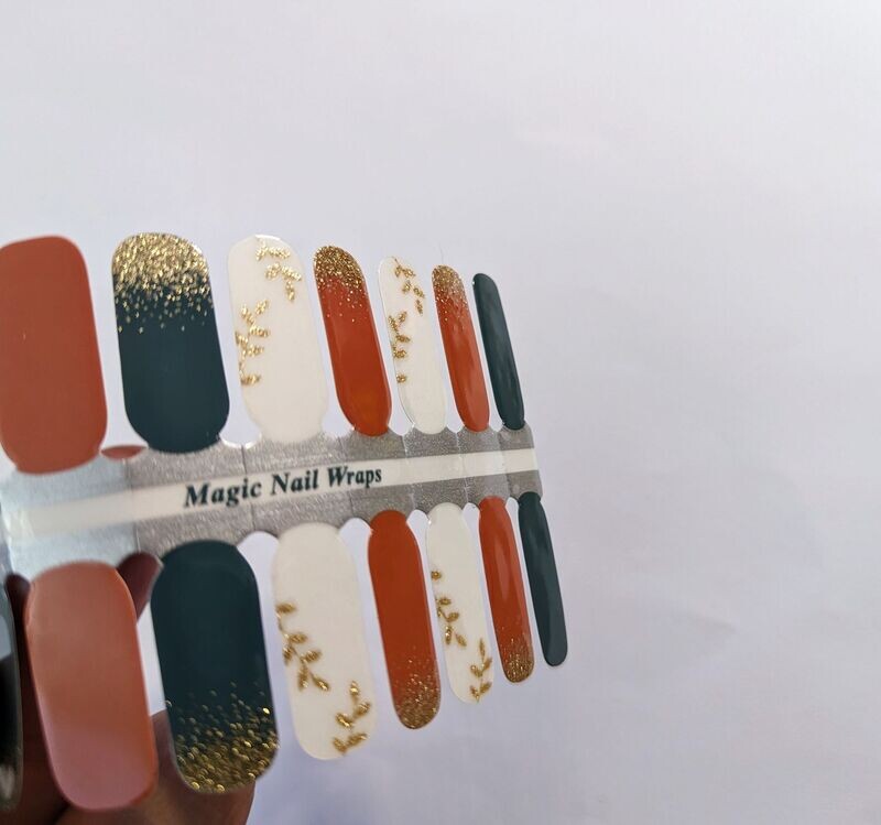Falling for Gold, 16er-Nagelfolie Falling for Gold, 16er-Nagelfolie