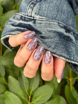 Stonewashed Glitter, 16er-Nagelfolie Stonewashed Glitter, 16er-Nagelfolie