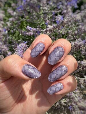 Stonewashed Glitter,  16er-Nagelfolie