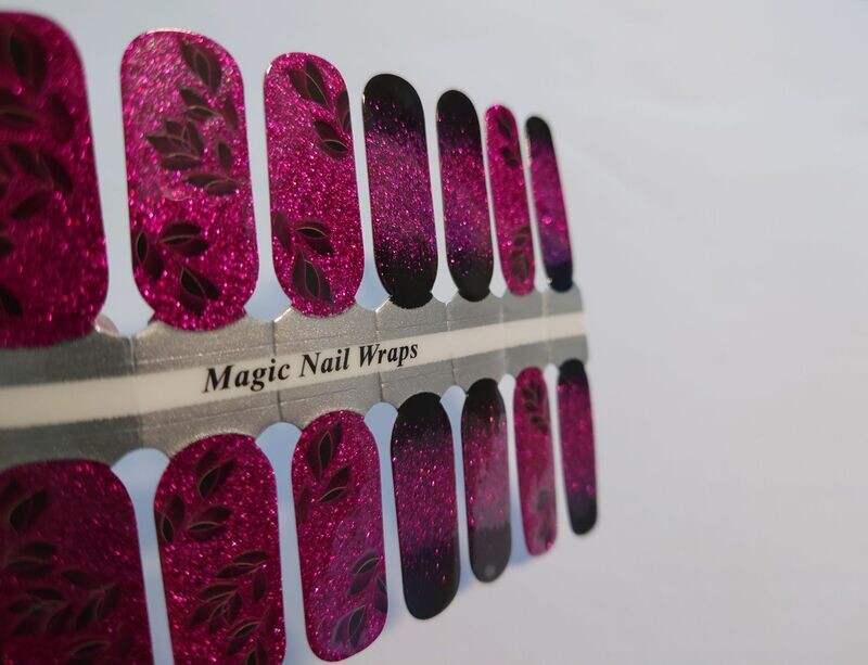 Pink Autumn, 16er-Nagelfolie Pink Autumn, 16er-Nagelfolie