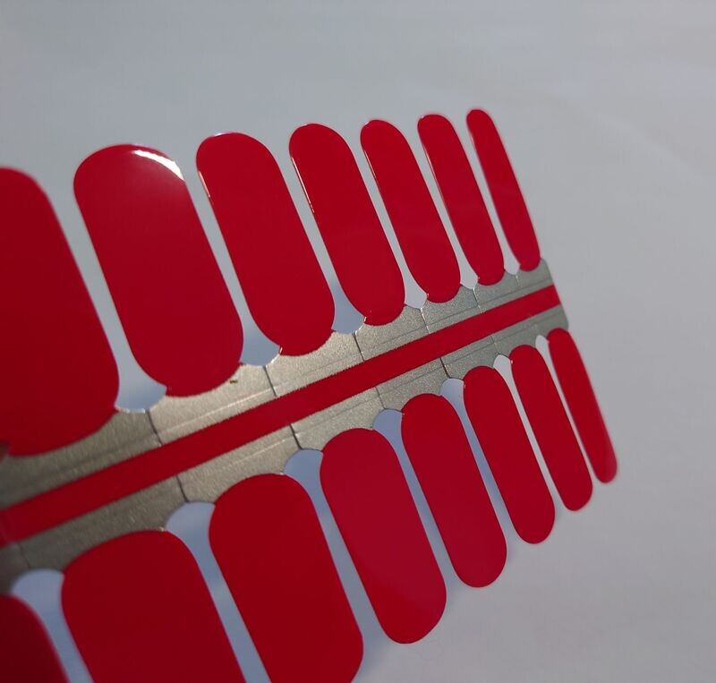Candy Apple, 16er-Nagelfolie Candy Apple, 16er-Nagelfolie