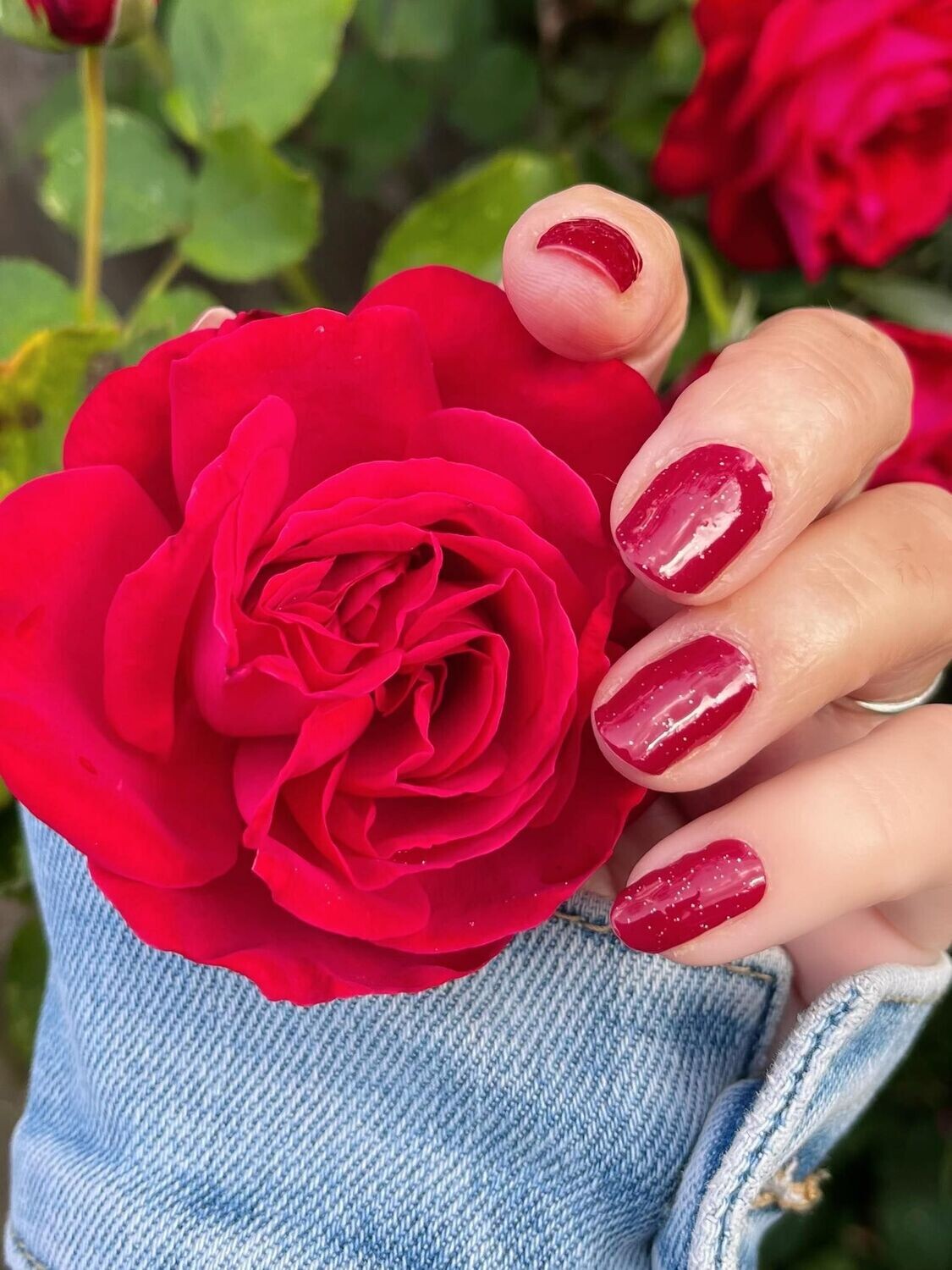 Sparkly Cherry, 16er-Nagelfolie Magic Nail Wraps Sparkly Cherry, 16er-Nagelfolie Magic Nail Wraps