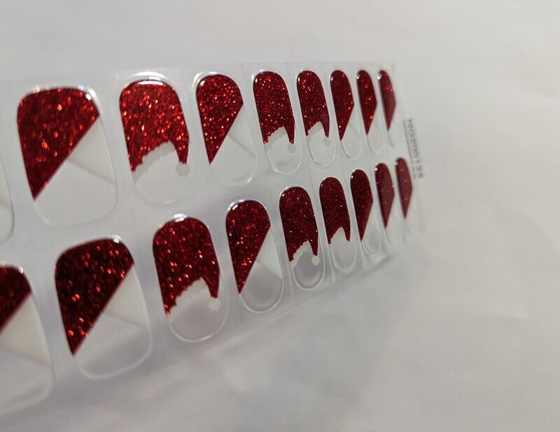 Mrs. Santa, UV-Gel-Folie, 20er-Nagelfolie Magic Nail Wraps  NG200133 Mrs. Santa, UV-Gel-Folie, 20er-Nagelfolie Magic Nail Wraps  NG200133