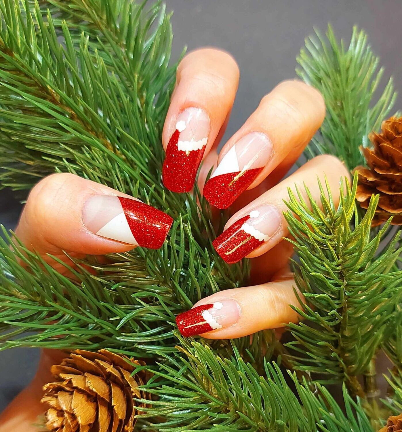 Mrs. Santa, UV-Gel-Folie, 20er-Nagelfolie Magic Nail Wraps NG200133 Mrs. Santa, UV-Gel-Folie, 20er-Nagelfolie Magic Nail Wraps NG200133