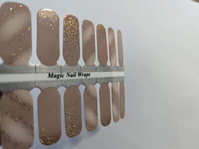 Beautiful Helen Champagne, 16er-Nagelfolie Beautiful Helen Champagne, 16er-Nagelfolie