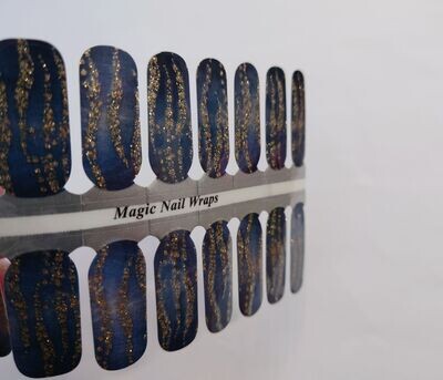 Denim Girl, 16er-Nagelfolie Denim Girl, 16er-Nagelfolie