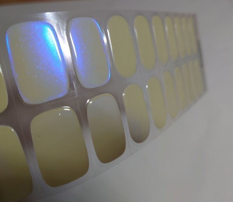 Fresh Glazed, sheer, UV-Gel-Folie, 20er-Nagelfolie Magic Nail Wraps NG200112 Fresh Glazed, sheer, UV-Gel-Folie, 20er-Nagelfolie Magic Nail Wraps NG200112