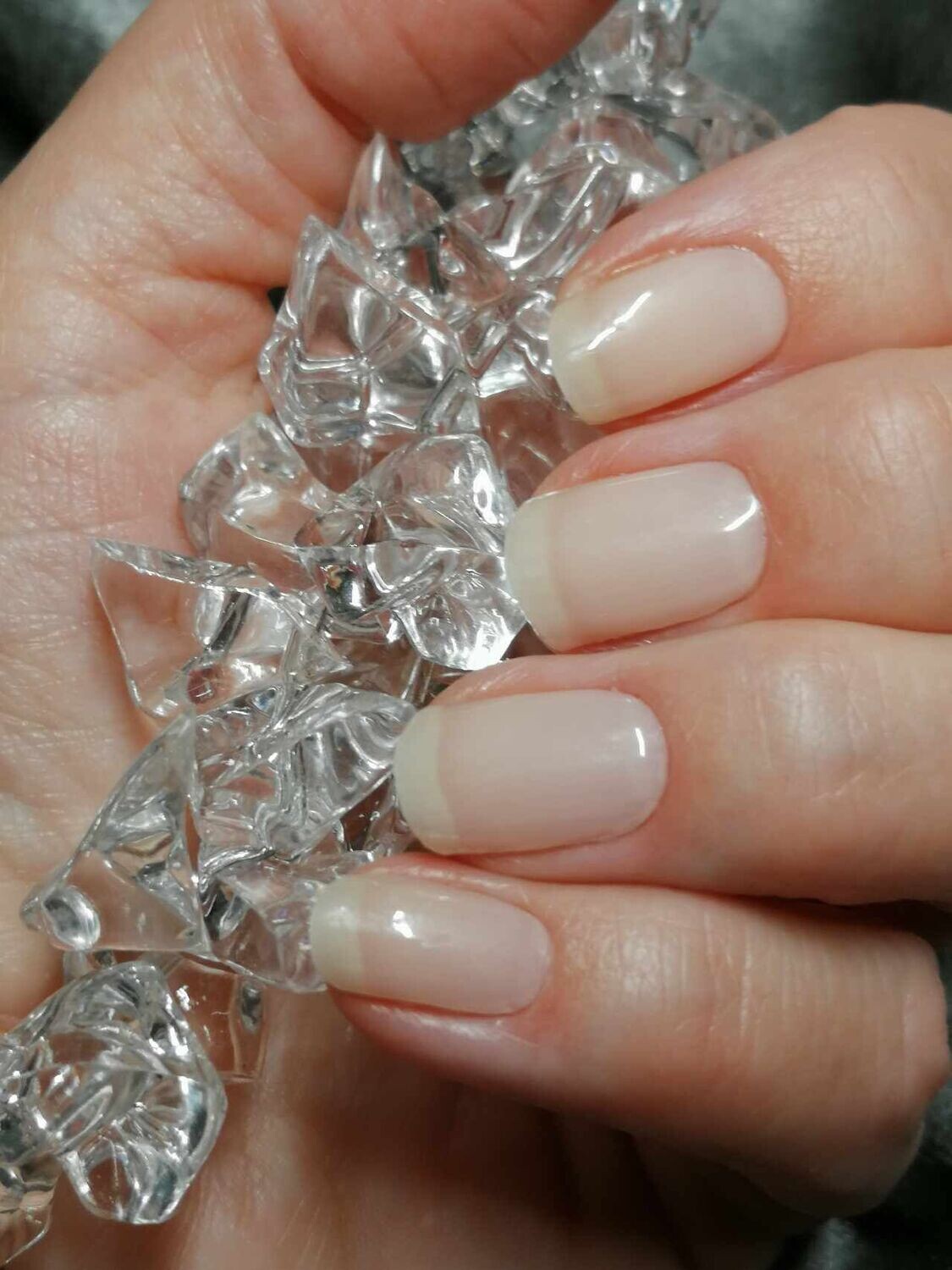 Natural Feeling, milky-transparente UV-Gel-Folie, 20er-Nagelfolie Magic Nail Wraps NG200328