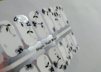 Selena, Overlay, transparente 16er-Nagelfolie Selena, Overlay, transparente 16er-Nagelfolie