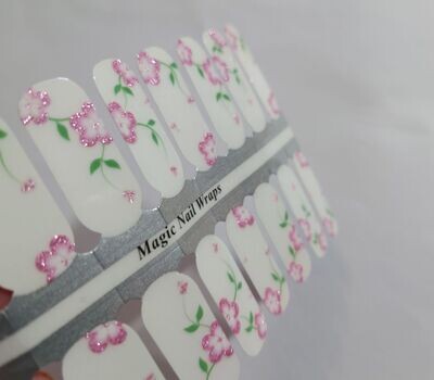 Cosmea, Overlay, transparente 16er-Nagelfolie Magic Nail Wraps Exklusivdesign Cosmea, Overlay, transparente 16er-Nagelfolie Magic Nail Wraps Exklusivdesign