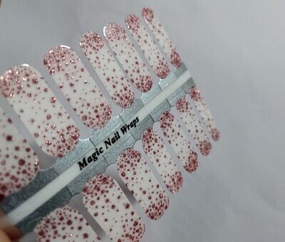 Magic Rain roségold, Overlay, transparente 16er-Nagelfolie Magic Nail Wraps Exklusivdesign Magic Rain roségold, Overlay, transparente 16er-Nagelfolie Magic Nail Wraps Exklusivdesign