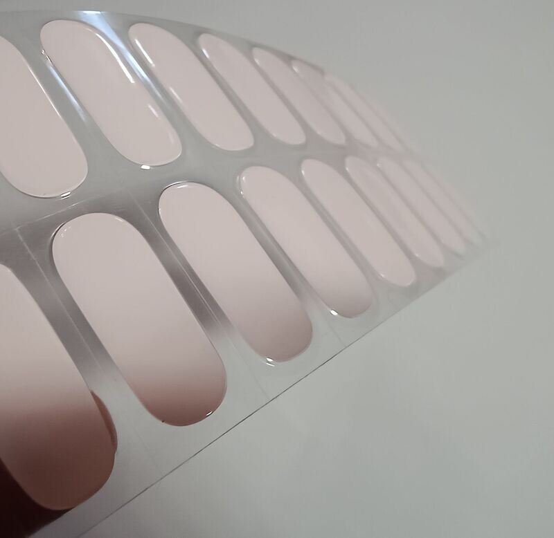 Rosewater, UV-Gel-Folie, 20er-Nagelfolie Magic Nail Wraps NG200117 Rosewater, UV-Gel-Folie, 20er-Nagelfolie Magic Nail Wraps NG200117