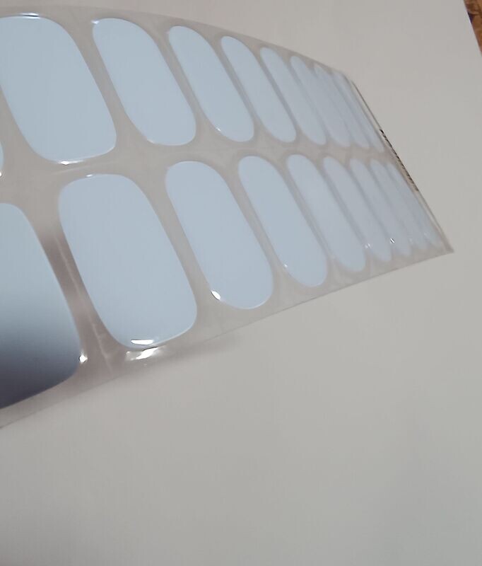 Baby Blue, UV-Gel-Folie, 20er-Nagelfolie Magic Nail Wraps NG200363 Baby Blue, UV-Gel-Folie, 20er-Nagelfolie Magic Nail Wraps NG200363