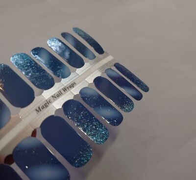 Beautiful Helen Steel Girl, 16er-Nagelfolie Beautiful Helen Steel Girl, 16er-Nagelfolie