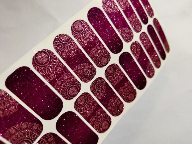 Mandala Nights, 22er-Premium Nagelfolie Magic Nail Wraps wieder da!