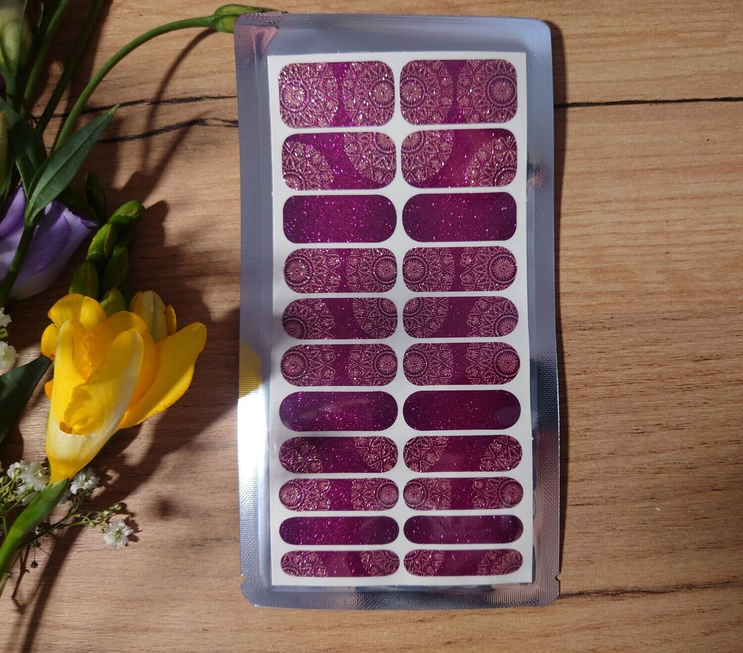 Mandala Nights, 22er-Premium Nagelfolie Magic Nail Wraps wieder da!