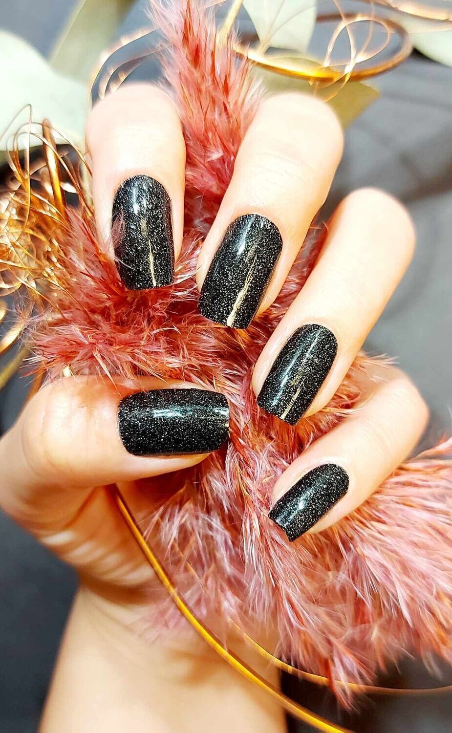 Midnight Lady, UV-Gel-Folie, 20er-Nagelfolie Magic Nail Wraps NG200129