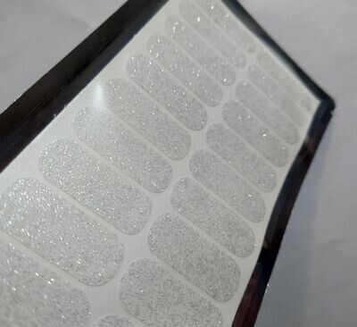 Glitter Sugar, sheer, 22er-Premium Nagelfolie Glitter Sugar, sheer, 22er-Premium Nagelfolie