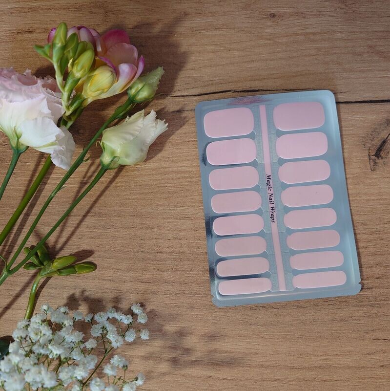 Wieder da! My heart beats milky rose, sheer, 16er-Nagelfolie Magic Nail Wraps Exklusivdesign Wieder da! My heart beats milky rose, sheer, 16er-Nagelfolie Magic Nail Wraps Exklusivdesign