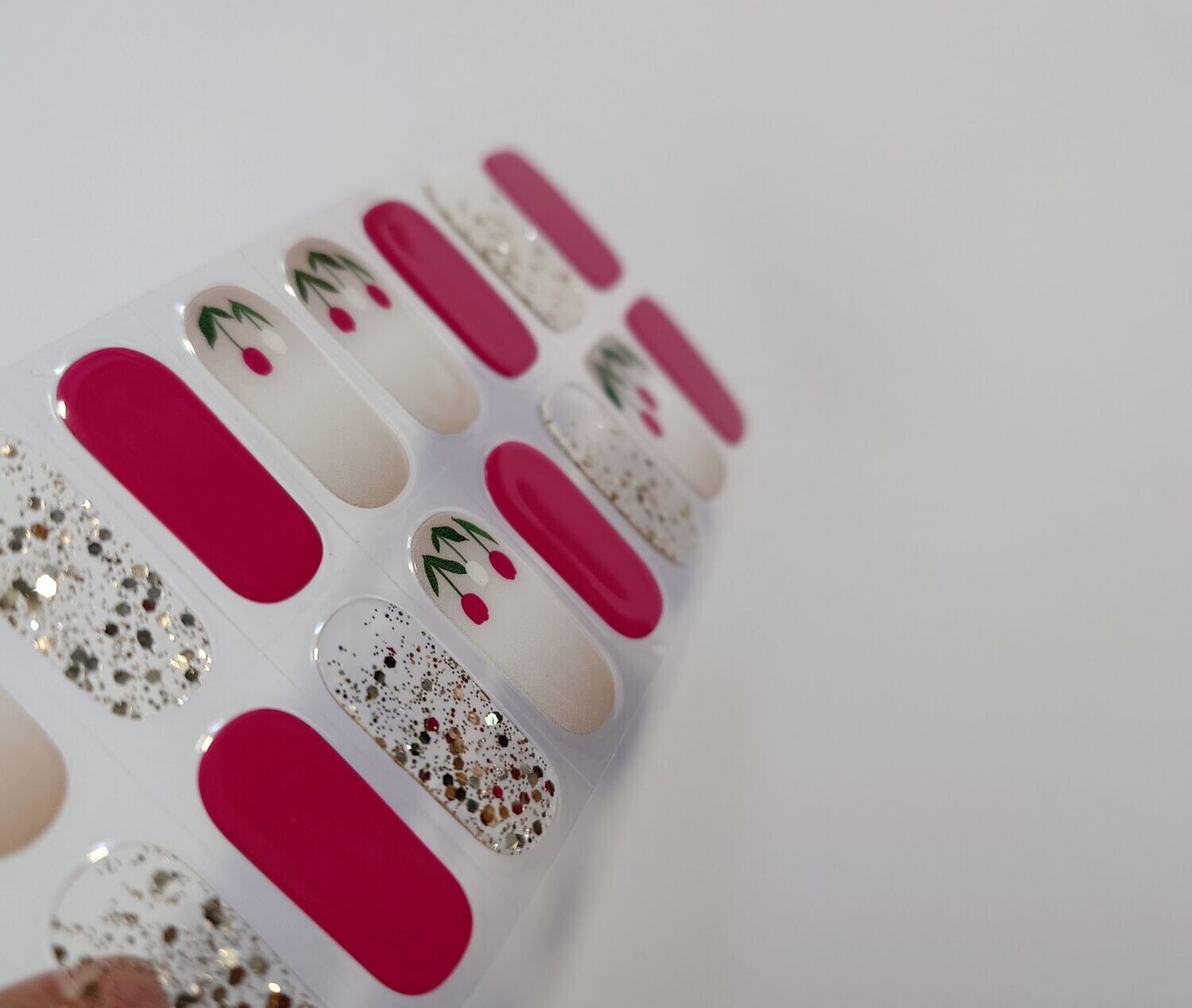 Pink Tulips, UV-Gel-Folie, 20er-Nagelfolie Magic Nail Wraps NG200172