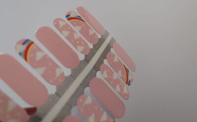Rainbow Clouds, 16-er Nagelfolie Rainbow Clouds, 16-er Nagelfolie