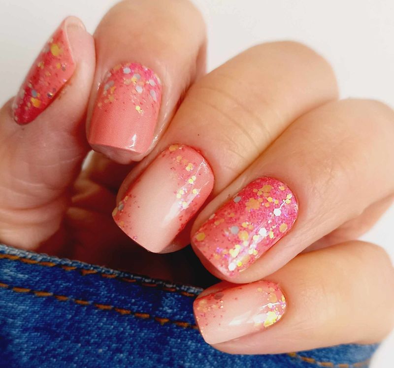 Beautiful Helen Sunshine Kiss, 16er-Nagelfolie