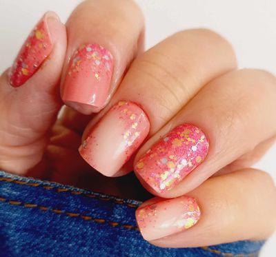 Beautiful Helen Sunshine Kiss, 16er-Nagelfolie