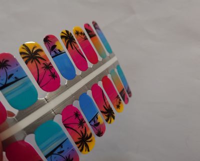 Tropical, 16-er Nagelfolie Tropical, 16-er Nagelfolie