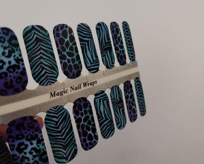 Sheena, 16er-Nagelfolie Magic Nail Wraps Exklusivdesign Sheena, 16er-Nagelfolie Magic Nail Wraps Exklusivdesign