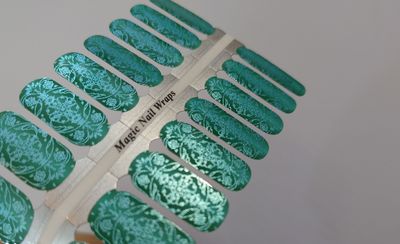 Awesome Lagoon, 16er-Nagelfolie Magic Nail Wraps Exklusivdesign Awesome Lagoon, 16er-Nagelfolie Magic Nail Wraps Exklusivdesign