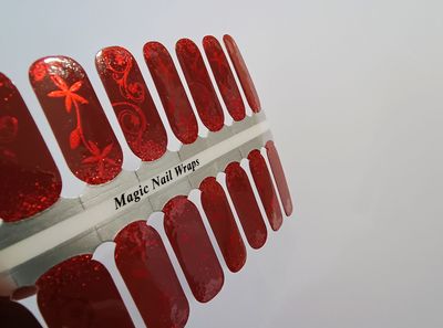 Amara, 16er-Nagelfolie, Magic Nail Wraps Exklusivdesign Amara, 16er-Nagelfolie, Magic Nail Wraps Exklusivdesign