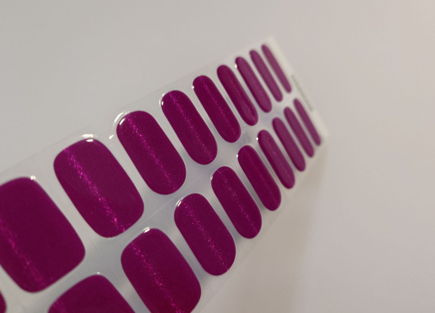 Velvet Fuchsia, UV-Gel-Folie, 20er-Nagelfolie Magic Nail Wraps NG200406