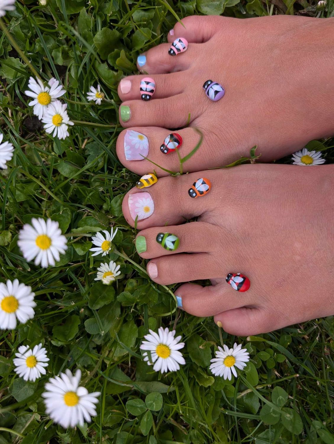 Summer Girl, 16er-Fussfolie